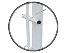 Зонт квадратный телескопический 4х4 м (4 спиц)