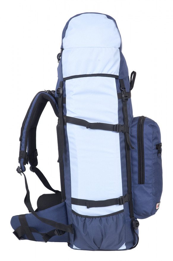 Рюкзак туристический Оптимал 4, синий-голубой, 90 л, ТАЙФ