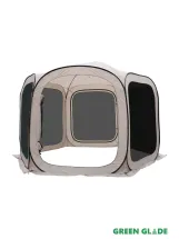 Тент садовый быстросбборный 72602 3,65х3,65х3,65х2,29 м полиэстер, Green Glade 