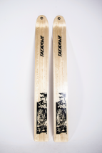 Лыжи Таёжные полнокамусные, дерево, длина 170 см, ширина 18 см