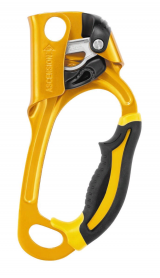 Жумар PETZL ASCENSION Желтый, под правую руку