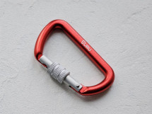 Карабин стальной GURU Typhoon Screw, GURU (вспомогательный, не для страховки)