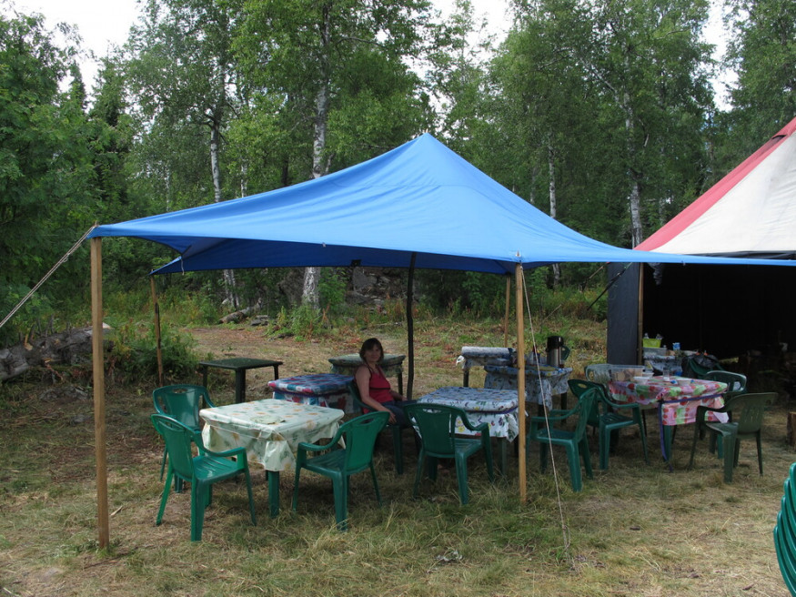 Тент Век 7х9 костровой