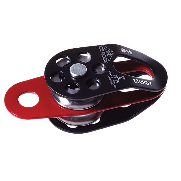 Блок- ролик Sturdy двойной стальной с подшипником, Вертикаль