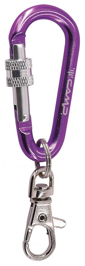 Карабин вспомогательный 60 mm pear with screw, CAMP