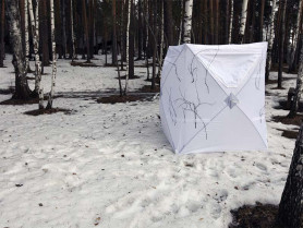 Охотничья засидка "Хант" Люкс Зима