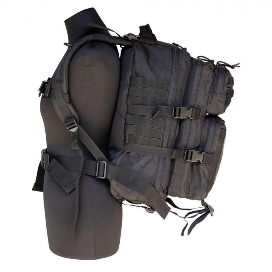 Рюкзак туристический Squad 35, черный, Tramp