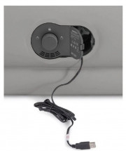 Кровать надувная Mid-Rise Comfort, 152х203х36см, с насосом USB