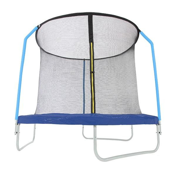 Батут уличный с сеткой 8-футовый (3 ножки 3 стойки)